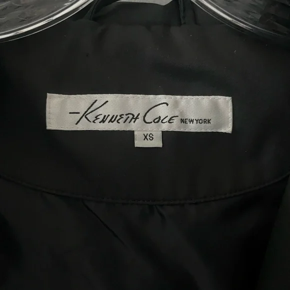 Kenneth Cole Black Rain Jacket - Picture 5 of 7